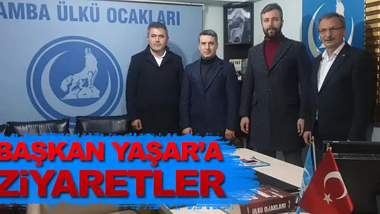 BAŞKAN YAŞAR'A MHP'DEN ZİYARET