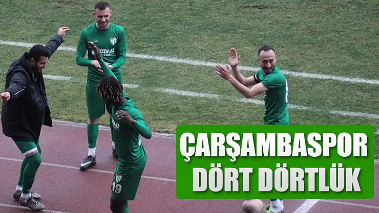 ÇARŞAMBASPOR DÖRT DÖRTLÜK