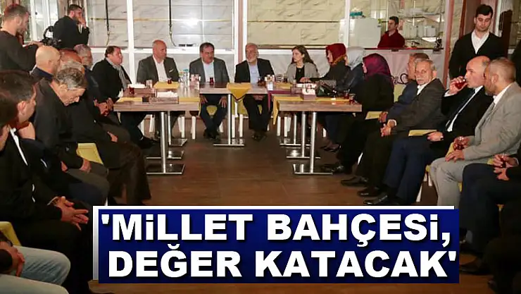 Mustafa Demir, Sevgi Tekkesi'nde halkla buluştu