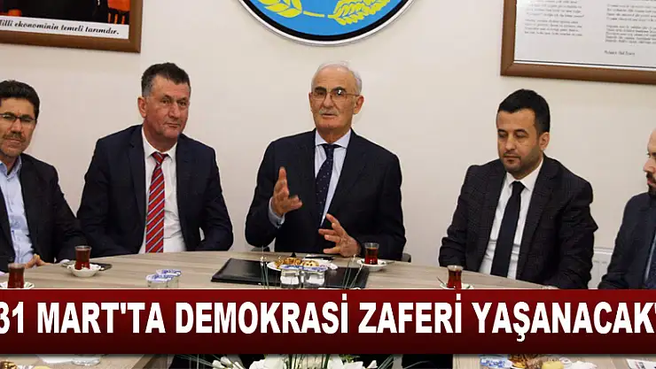 Yılmaz: '31 Mart'ta demokrasi zaferi yaşanacak' 