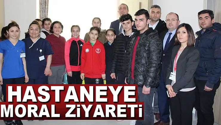 Hastaneye moral ziyareti