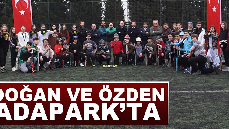 Doğan ve Özden Adapark'ta