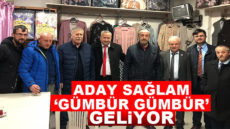 ADAY SAĞLAM 'GÜMBÜR GÜMBÜR' GELİYOR