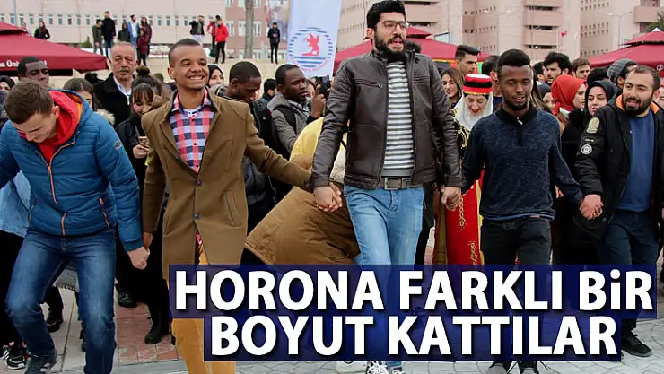 Horona farklı bir boyut kattılar