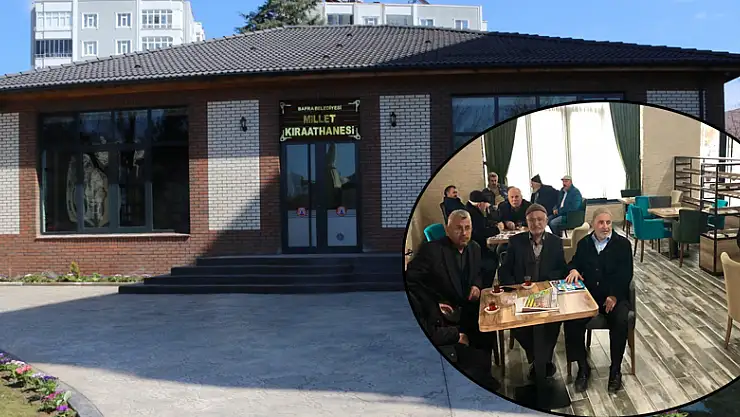 Millet Kıraathanesi'ne ilgi büyük 