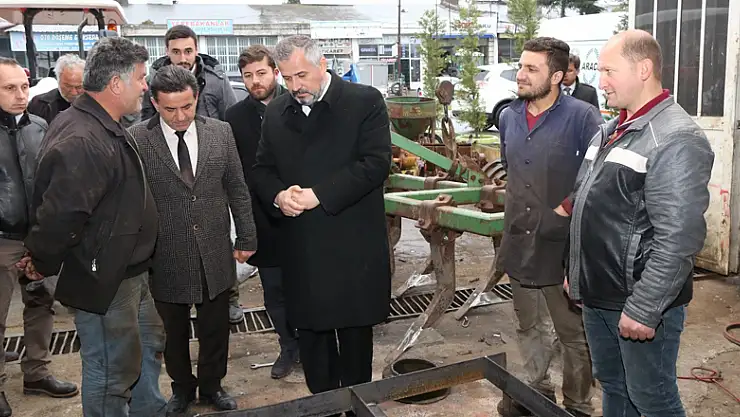 Başkan Kılıç, sanayi esnafının sorunlarını dinledi 