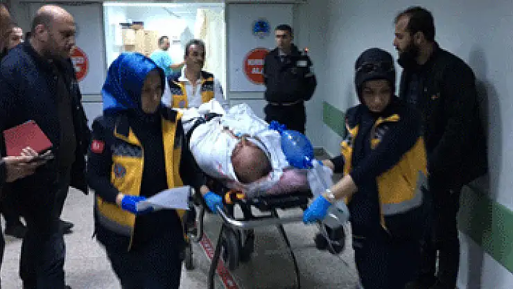 Kamyon şoförü başından vuruldu