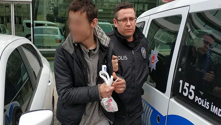  Caminin musluklarını çalan zanlı tutuklandı 