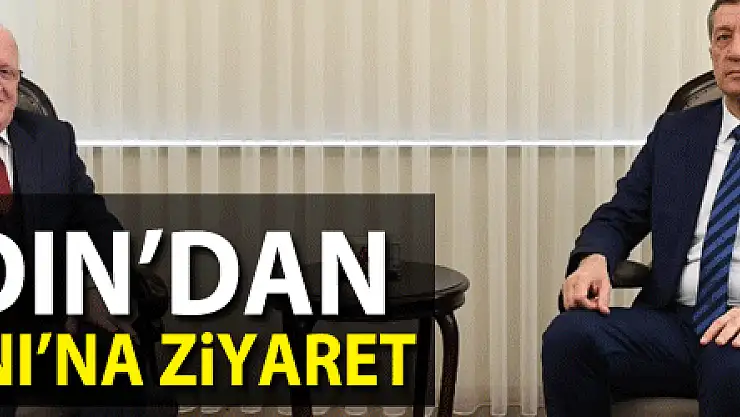 Rektör Aydın'dan Milli Eğitim Bakanı'na ziyaret