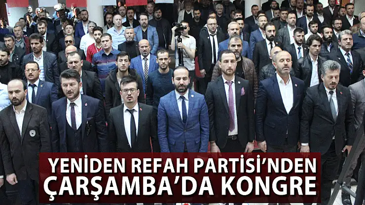 Yeniden Refah Partisi'nden Çarşamba'da kongre