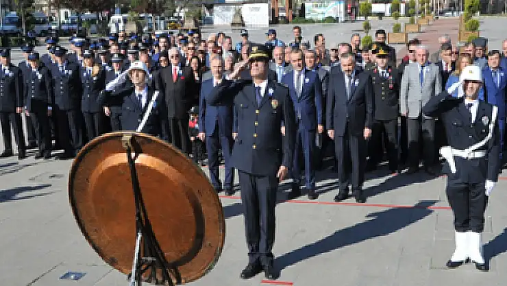 Bafra'da Polis Haftası töreni