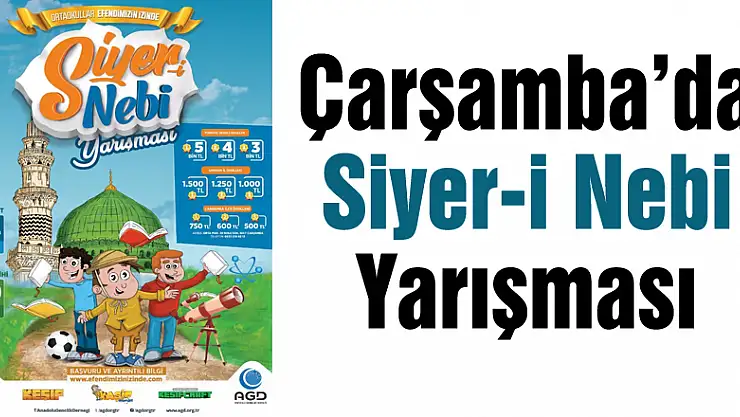 Çarşamba'da Siyer-i Nebi Yarışması