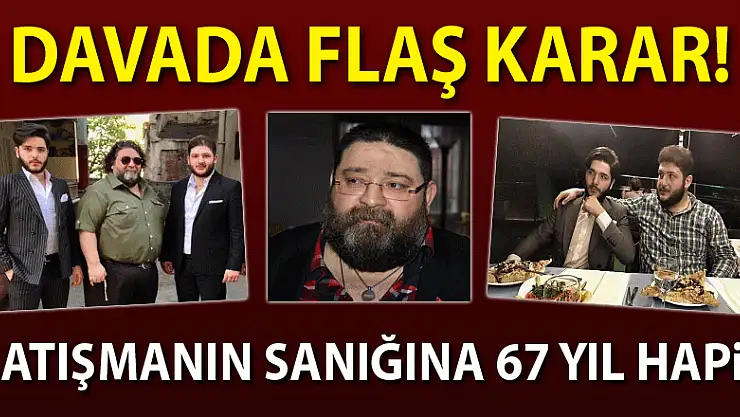 Samsun'da 3 kişinin öldüğü silahlı çatışmanın sanığına 67 yıl hapis