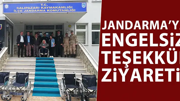 JANDARMA'YA ENGELSİZ TEŞEKKÜR ZİYARETİ     