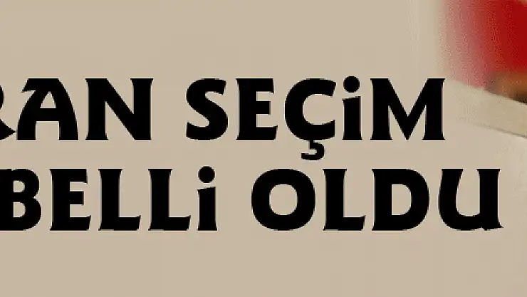 23 Haziran seçim takvimi belli oldu