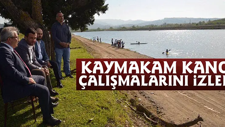 Kaymakam Kano çalışmalarını izledi
