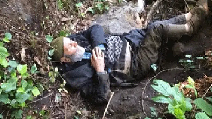 Yaşlı adam bu halde bulundu