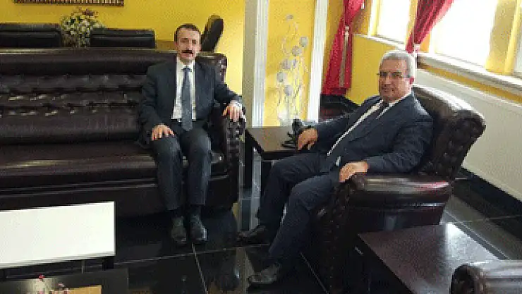 Elmas'tan Kaymakam Yıldırım ziyareti