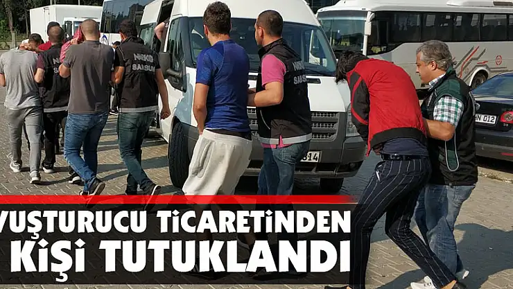 Samsun'da uyuşturucu ticaretinden 7 kişi tutuklandı