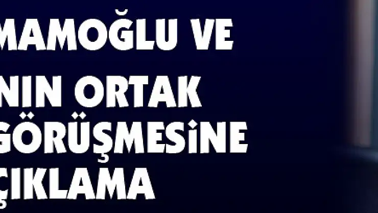 Bahçeli'den İmamoğlu ve Küçükkaya'nın ortak yayın öncesi görüşmesine ilişkin açıklama