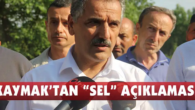 Samsun Valisi Kaymak'tan 'sel' açıklaması