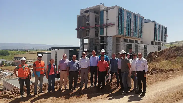 Yeni Vezirköprü Devlet Hastanesi inşaatı yıl sonuna tamamlanıyor 