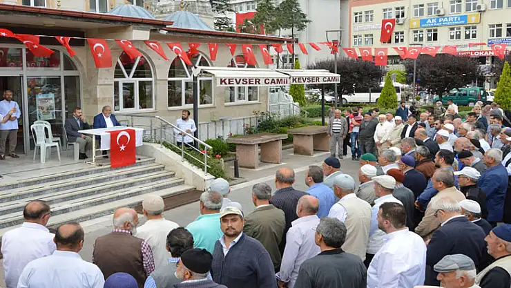 Havza'da hacı adayları uğurlandı  