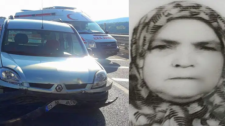 Hastaneye kontrole giderken kazada ağır yaralandı 