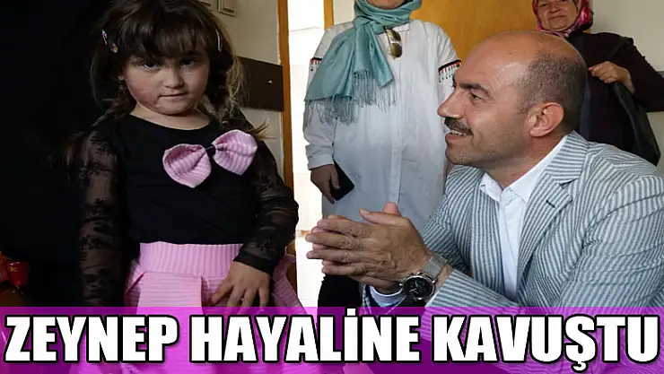 Saç hücreleri yanan Zeynep, hayalini kurduğu peruğa kavuştu 