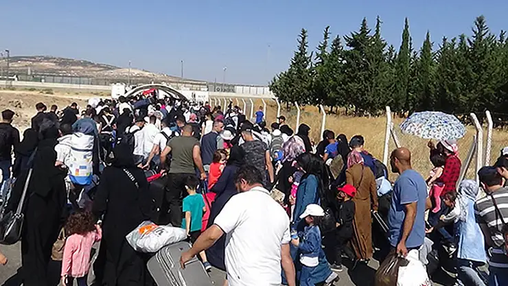 Bayrama giden Suriyelilerin sayısı 33 bin oldu