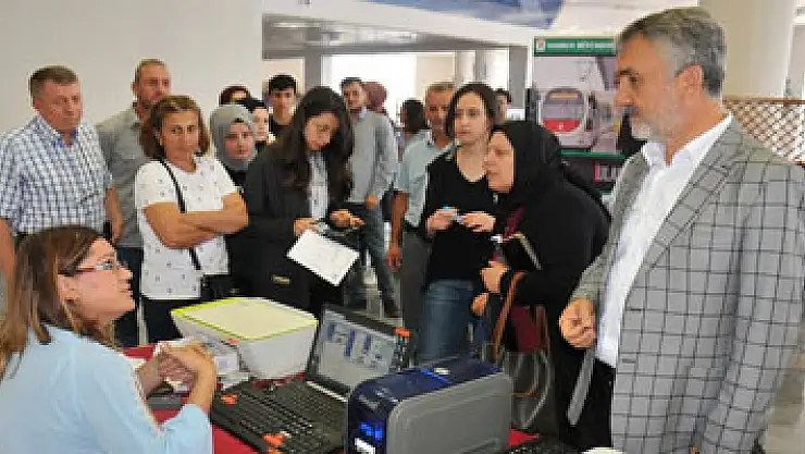 OMÜ'de kayıt heyecanı