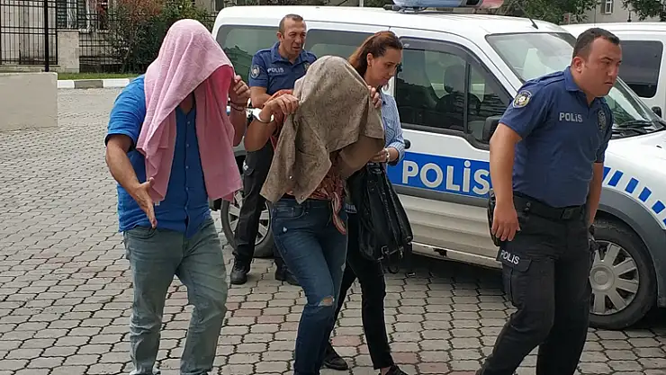 Mağazadan gözlük çalan 2 şahıs gözaltında