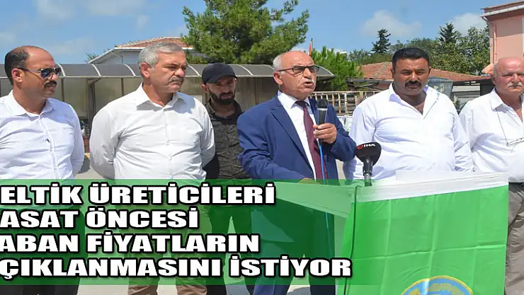 Çeltik üreticileri hasat öncesi taban fiyatların açıklanmasını istiyor  