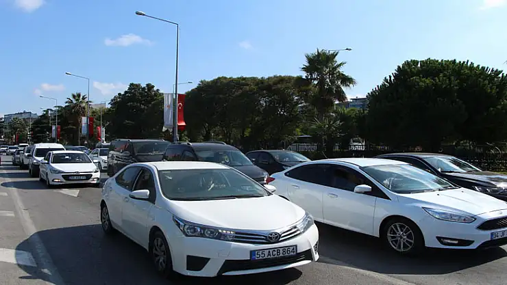 Samsun'da taşıt sayısı 356 bin 247'ye ulaştı 