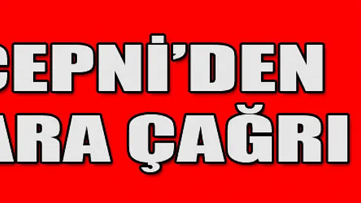 AYKUT ÇEPNİ'DEN TARAFTARA ÇAĞRI