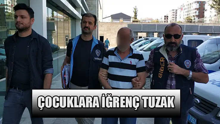 Sosyal medyada çocukları porno tuzağına düşürmek isteyen şahıs yakalandı  