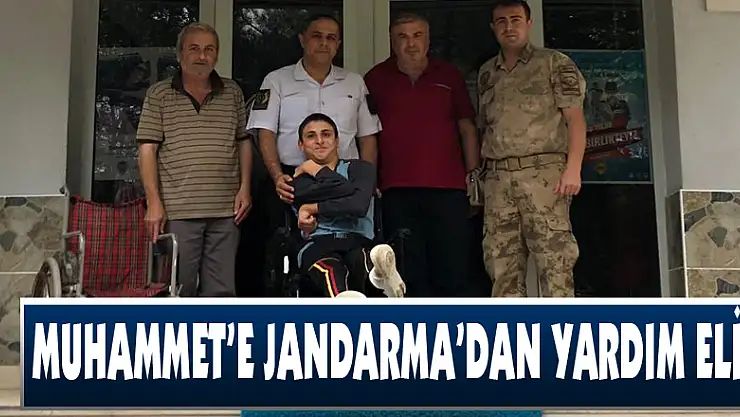 Muhammet'e Jandarma'dan yardım eli