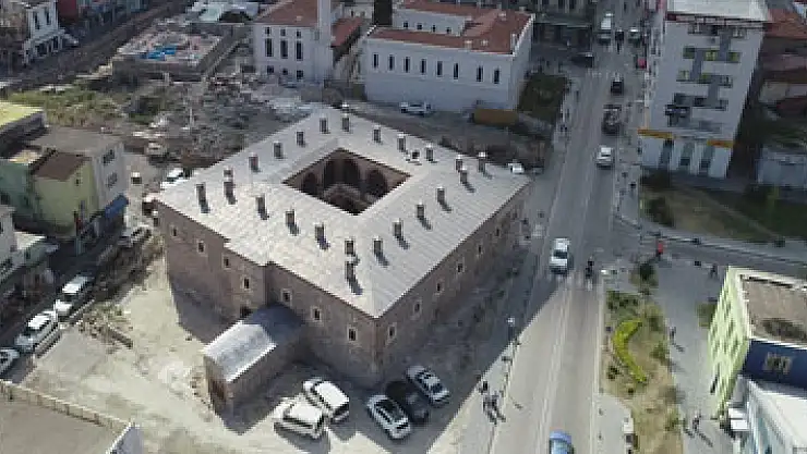 511 yıllık Taşhan'ın restorasyonu tamamlandı