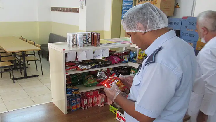 Terme'de kantinlere denetim