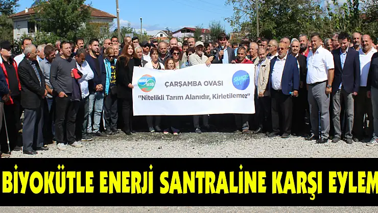 Biyokütle Enerji Santraline Karşı Eylem