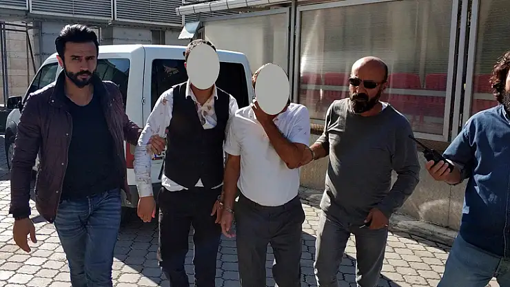 Düğünde dehşet saçanlar adliye sevk edildi