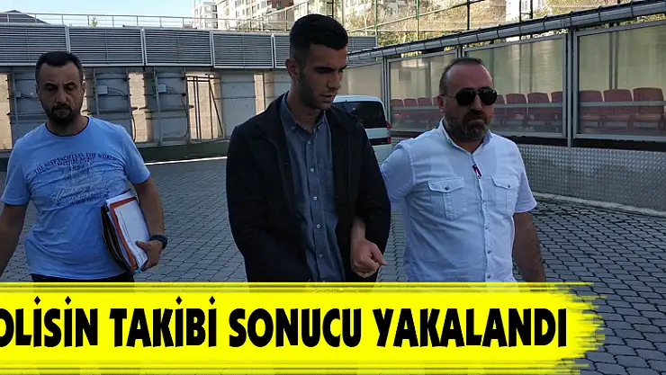 Telefon dolandırıcısı polisin takibi sonucu yakalandı