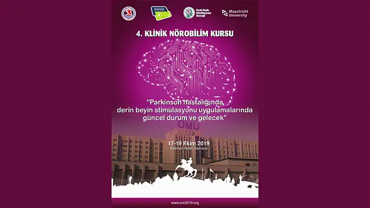 '4. Uluslararası Klinik Nörobilim Kursu' Samsun'da yapılacak