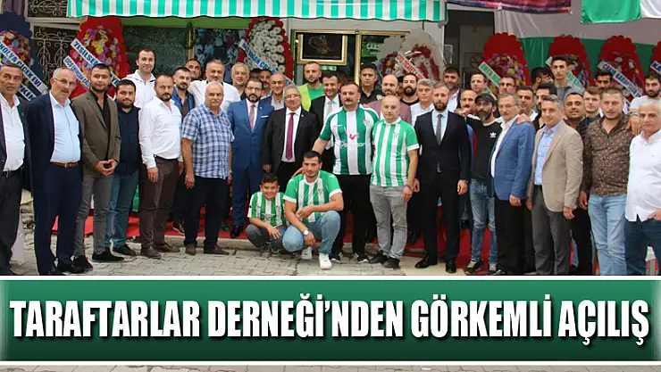 ÇARŞAMBASPOR TARAFTARLAR DERNEĞİ'NDEN GÖRKEMLİ AÇILIŞ