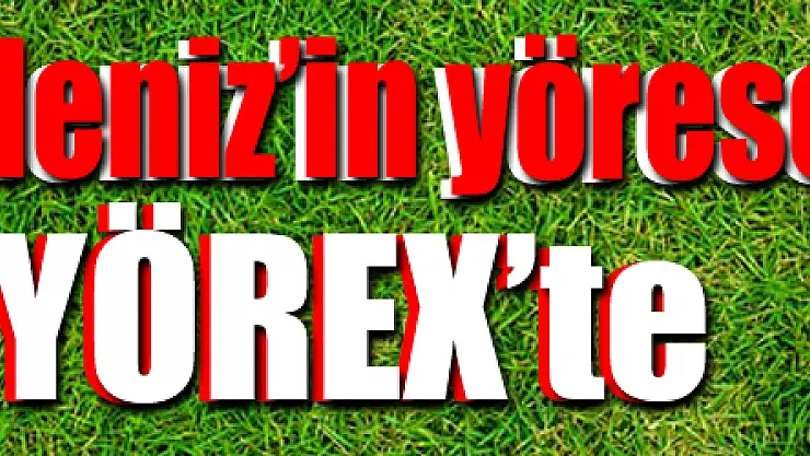 Orta Karadeniz'in yöresel ürünleri YÖREX'te