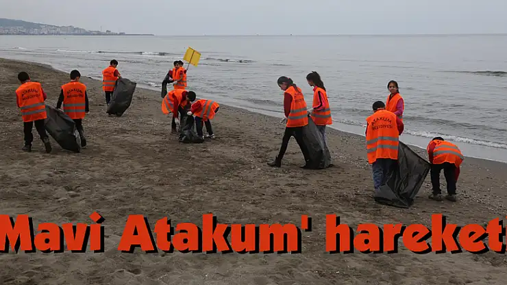 Miniklerden 'Mavi Atakum' hareketi