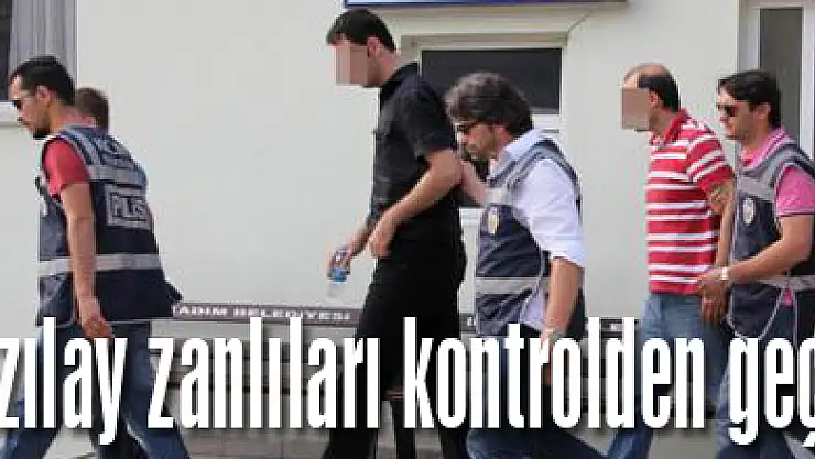 Kızılay zanlıları kontrolden geçti