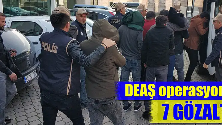 Samsun'da DEAŞ operasyonu: 12 gözaltı