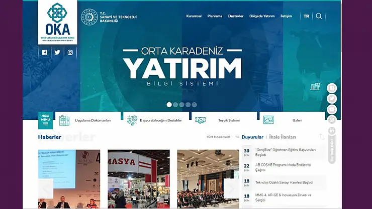 OKA'nın kurumsal web sitesi yenilendi