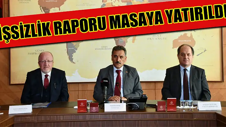 Samsun'un işsizlik raporu masaya yatırıldı